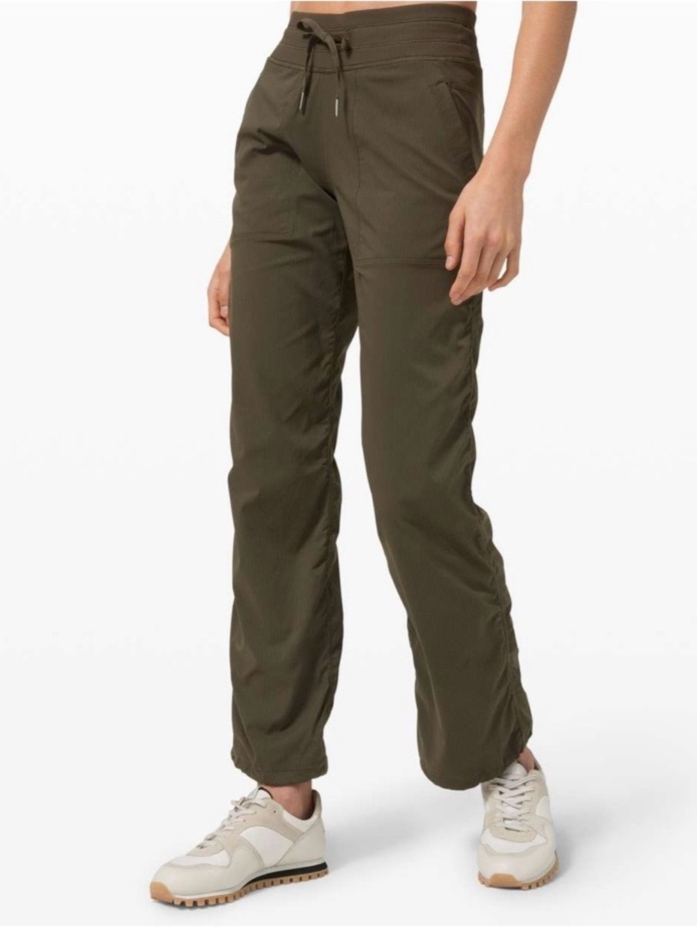 lululemon athletica Dance Studio Pant III Unlined Dark Olive -Size 4